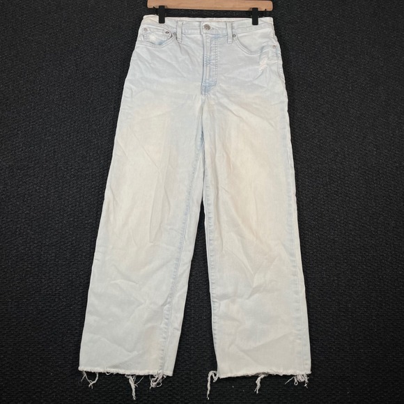 Madewell Denim - Madewell Sky Blue Wide Leg Jeans